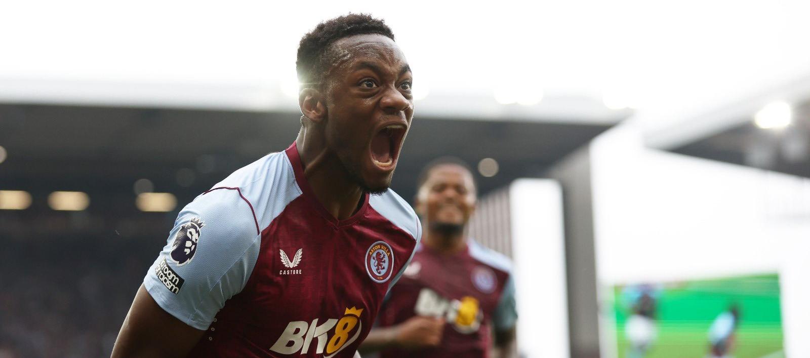 Jhon Jáder Durán, delantero colombiano del Aston Villa. 