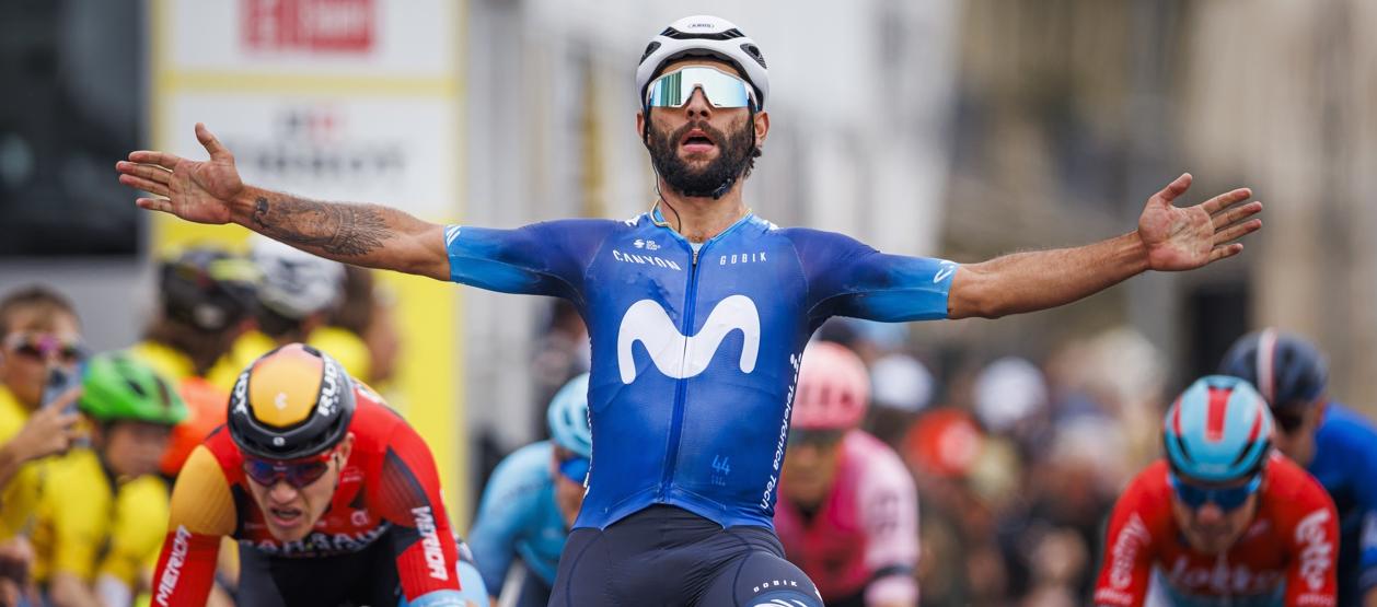 Fernando Gaviria, pedalista colombiano. 