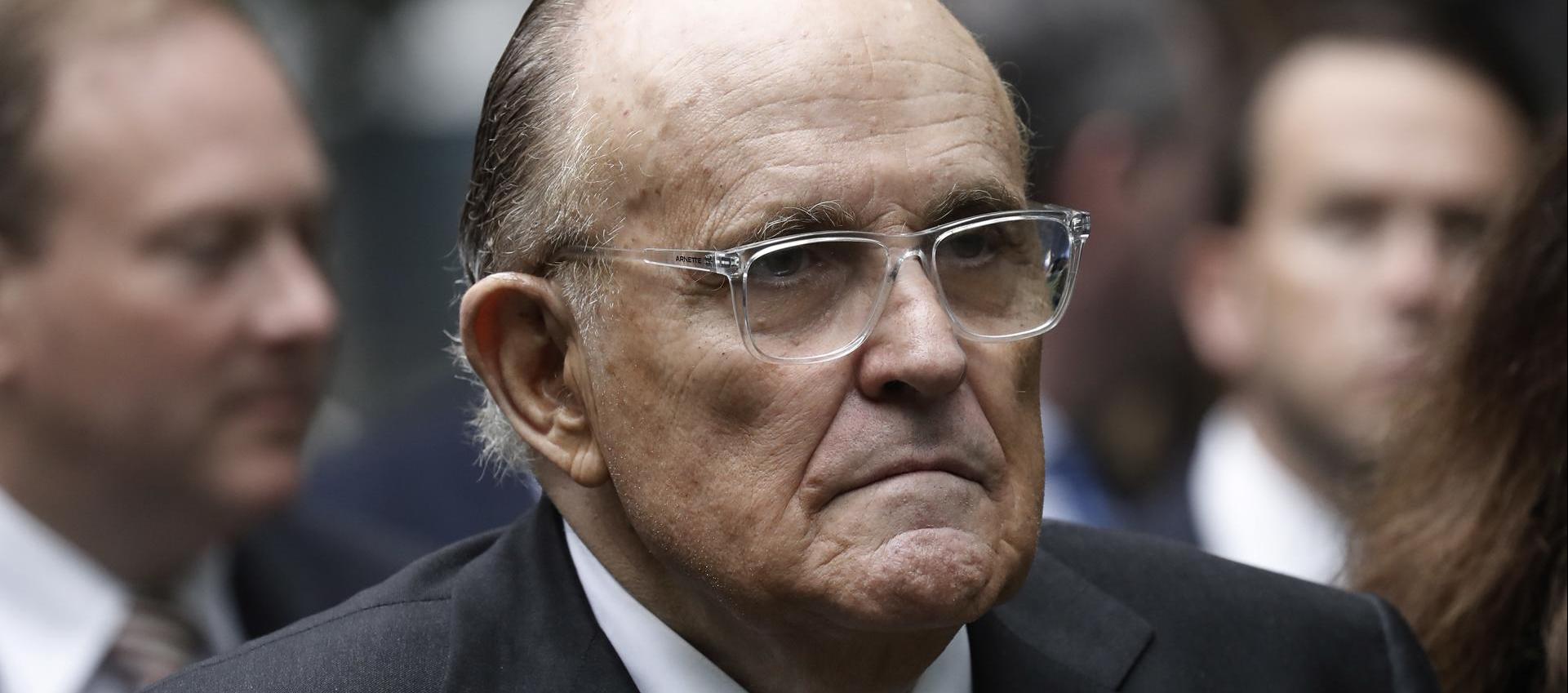 Rudy Giuliani, exabogado del expresidente de EE.UU. Donald Trump
