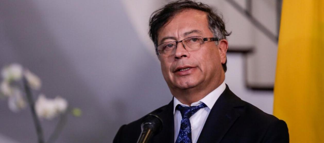 El Presidente Gustavo Petro.