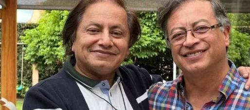 Juan Fernando Petro y su hermano Gustavo Petro
