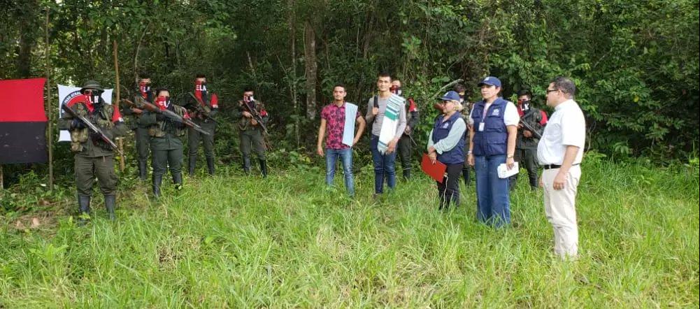 La misión humanitaria entregada a la Cruz Roja Internacional