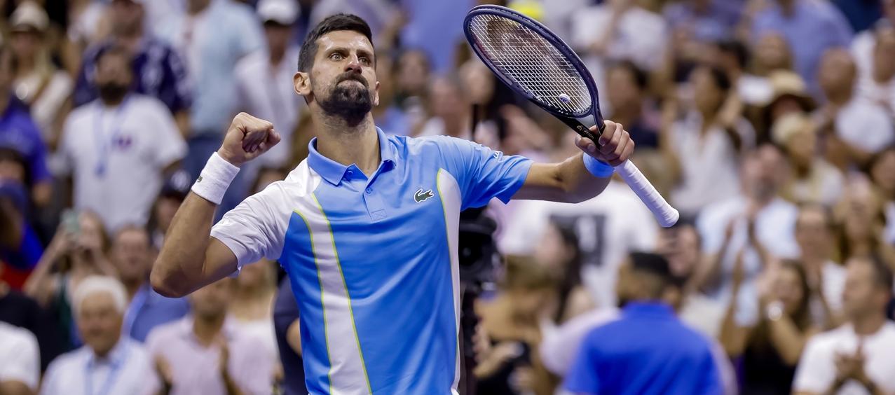 Novak Djokovic se enfrentará en la final al ganador entre Carlos Alcaraz y Daniil Medvedev.
