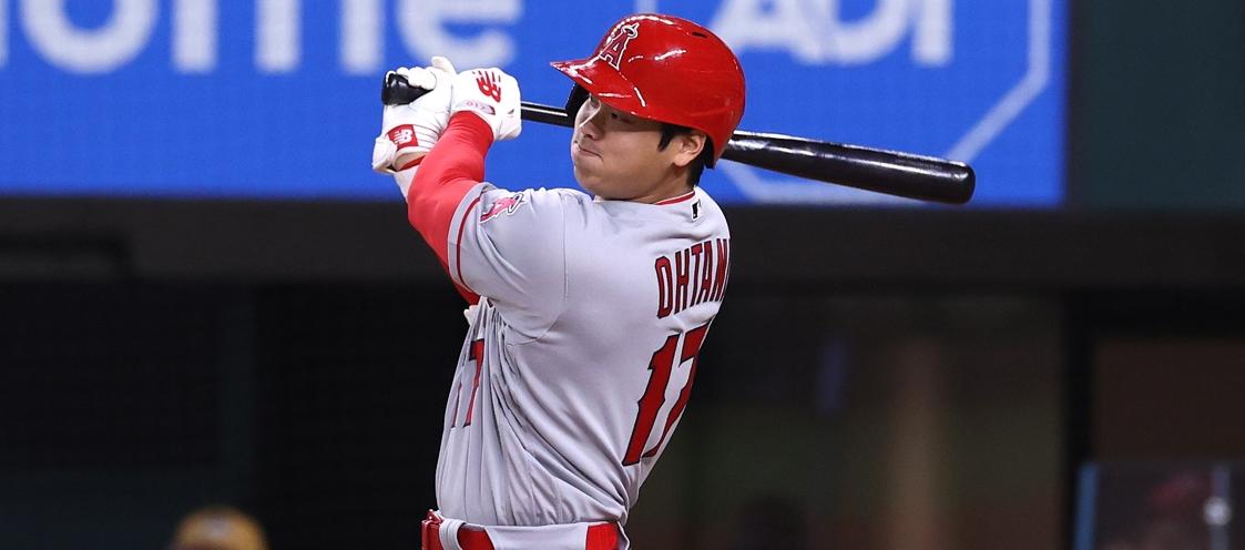 Shohei Ohtani bateó 44 jonrones en la presente temporada. 