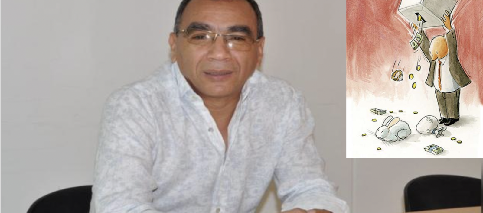 El alcalde de Codazzi, Omar Benjumea Ospino