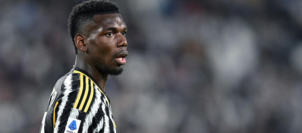 Paul Pogba, mediocampista francés del Juventus de Turín. 