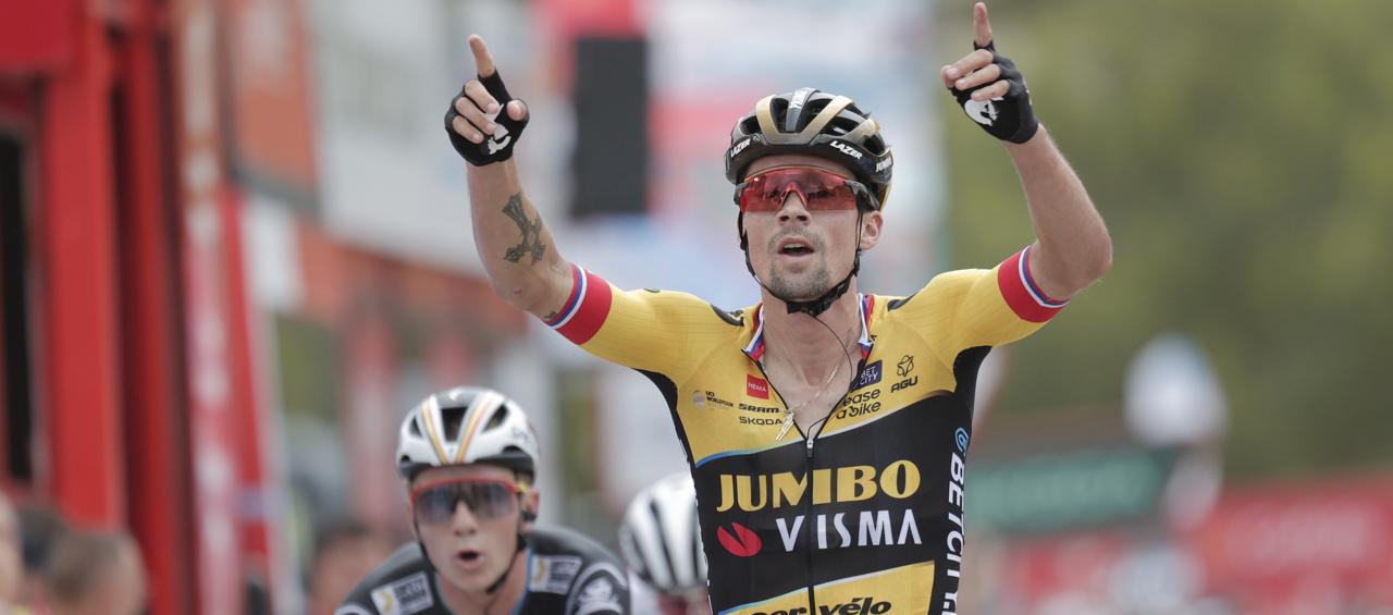 Primoz Roglic le dio una nueva victoria al Jumbo Visma. 