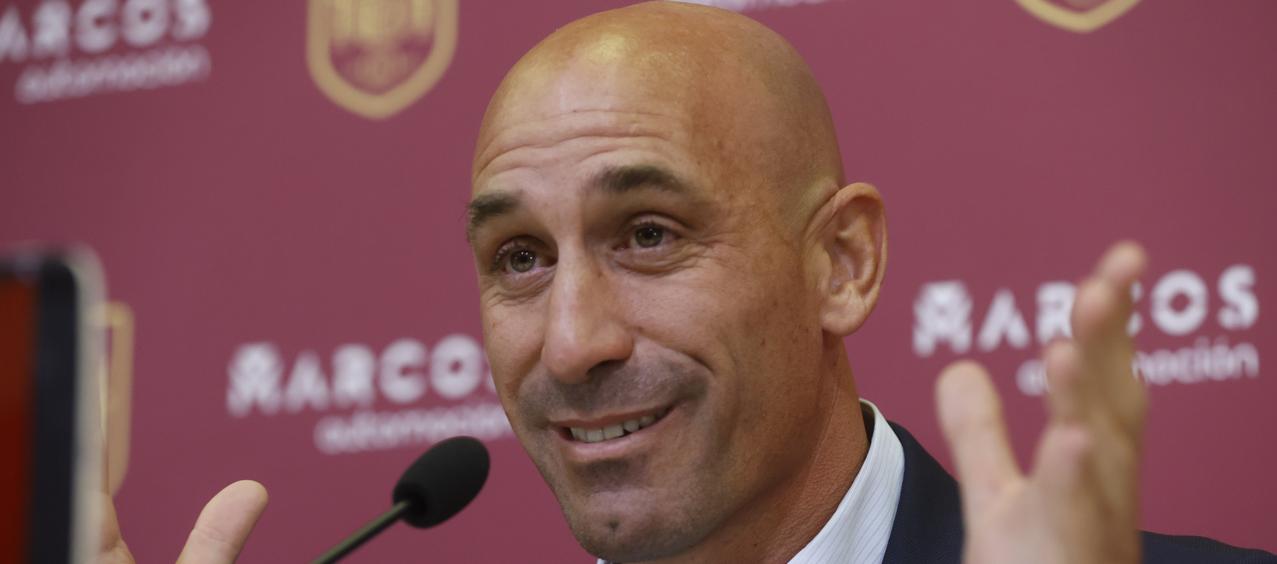 Luis Rubiales, expresidente de la Real Federación Española de Fútbol.