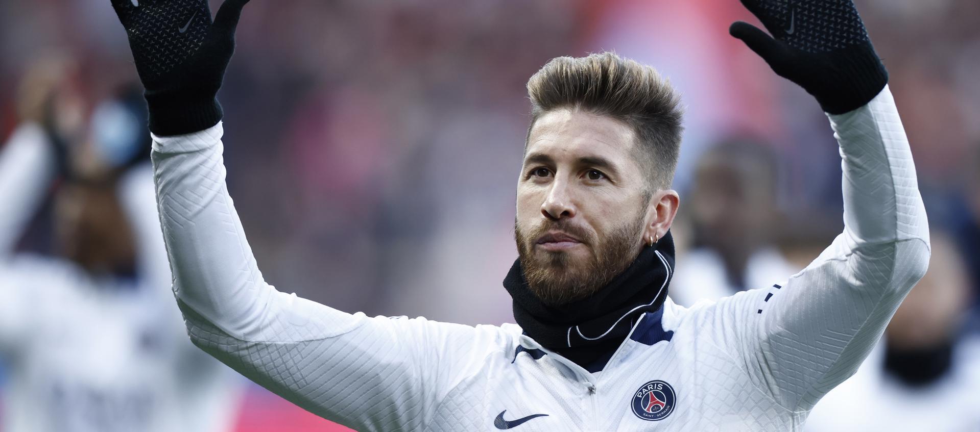 Sergio Ramos en sus tiempos de jugador del Paris Saint-Germain.