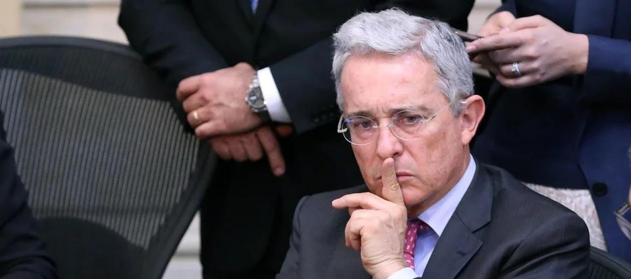 Álvaro Uribe Vélez.