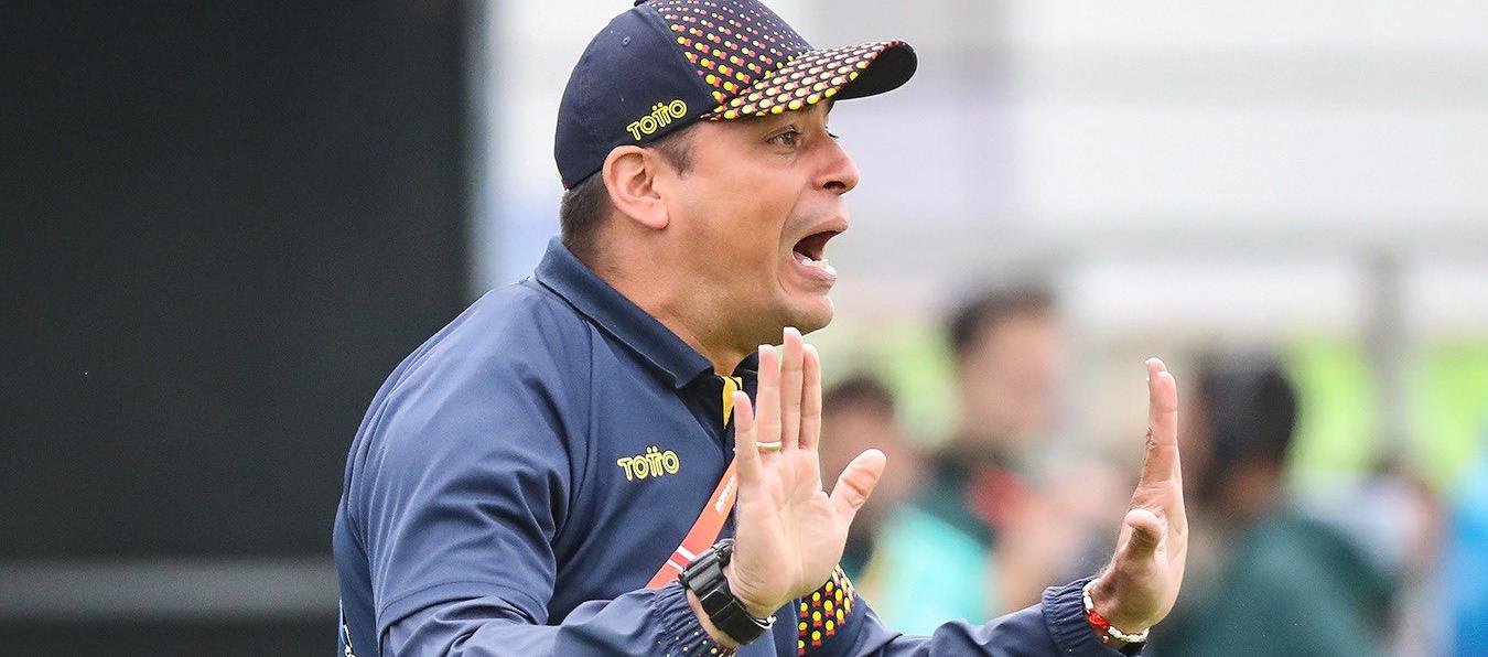 Héctor Cárdenas, técnico de la Selección Colombia Sub-23.
