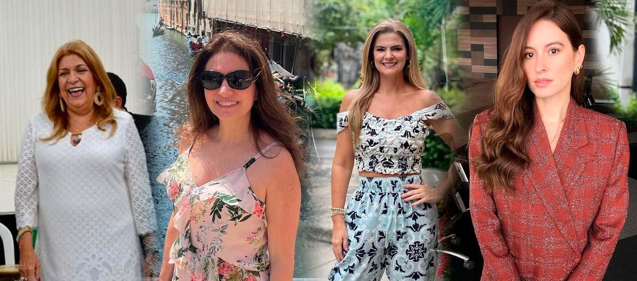 Alba Olaya, Katia Nule, Rochi Stevenson y Taliana Vargas.