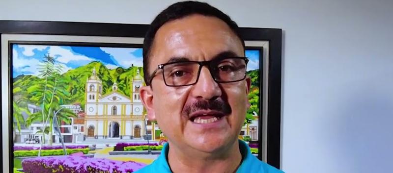 Alcalde de San Pablo, Nariño, Ricardo Emiro Gómez Lasso.
