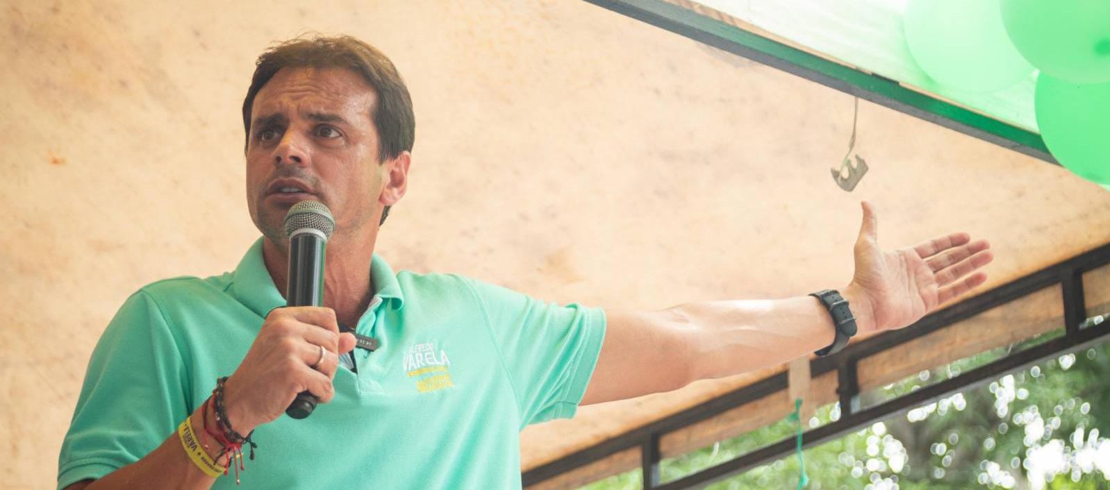 Alfredo Varela, candidato a la Gobernación del Atlántico.