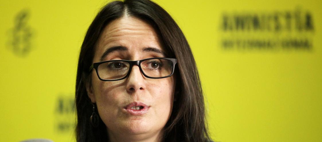 Directora para las Américas de AI, Ana Piquer.