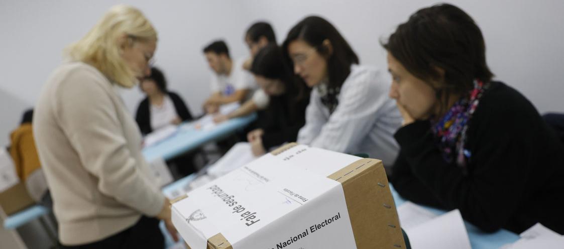 Imagen de las votaciones.