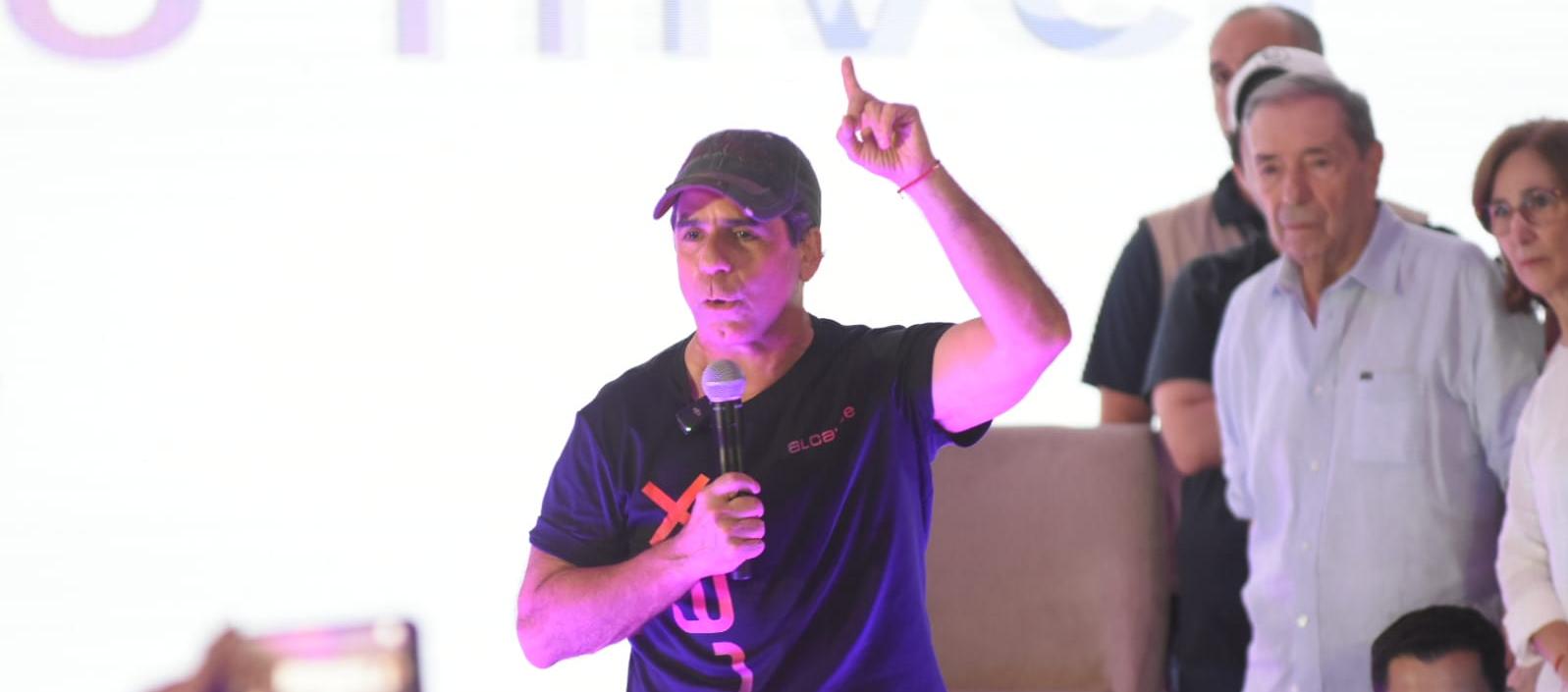 El candidato a la Alcaldía de Barranquilla, Alejandro Char.