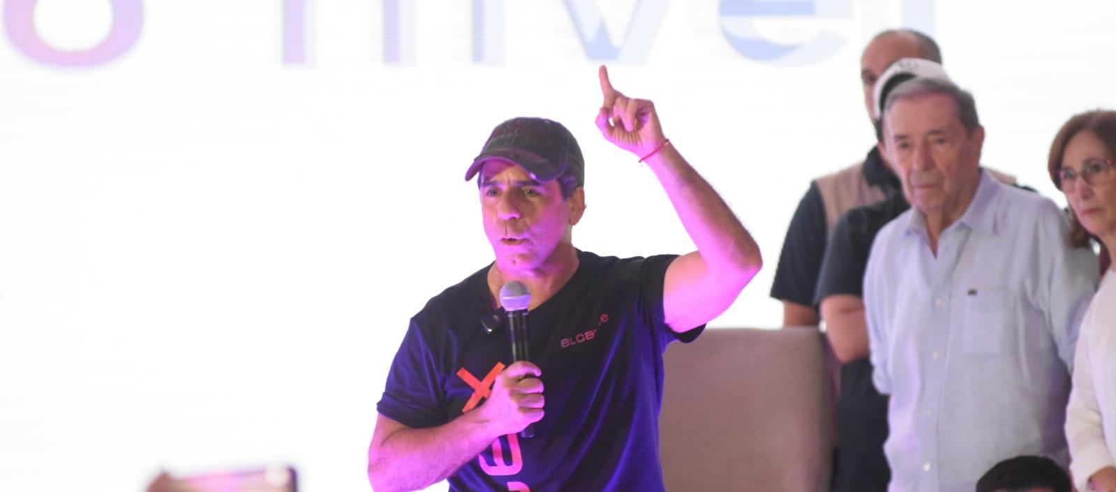 El candidato a la Alcaldía de Barranquilla, Alex Char.