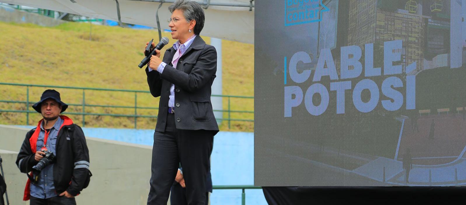 Claudia López, alcaldesa de Bogotá.