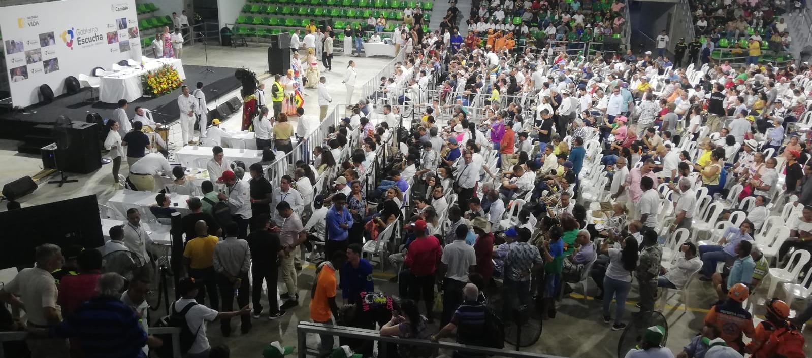 Coliseo Sugar 'Baby' Rojas. 