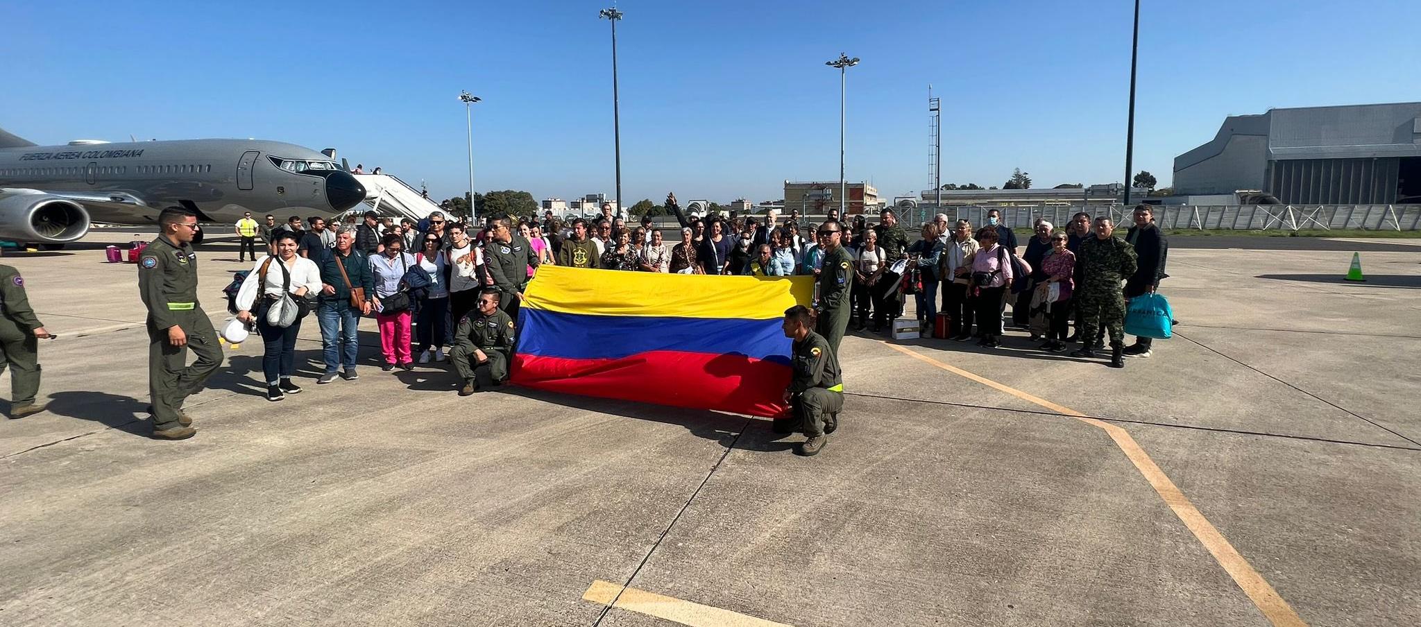 Colombianos en Lisboa.