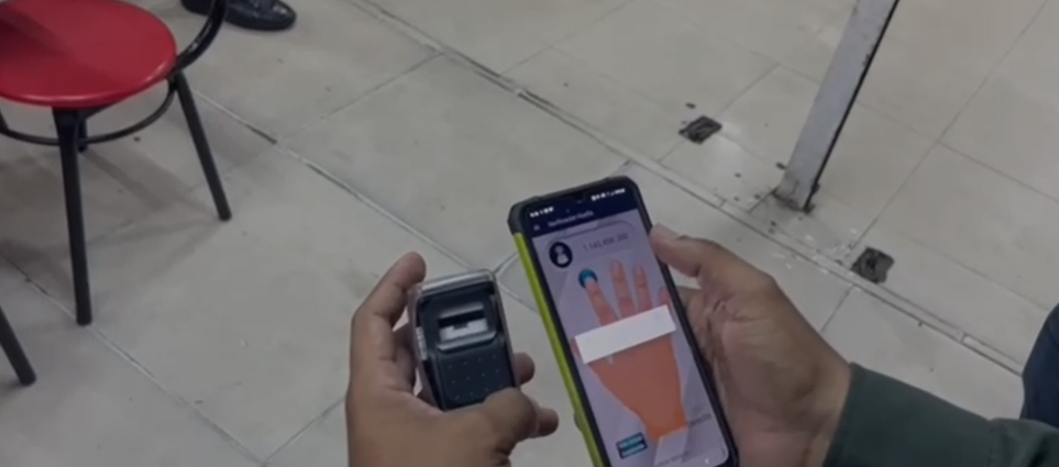 Dispositivo biométrico.