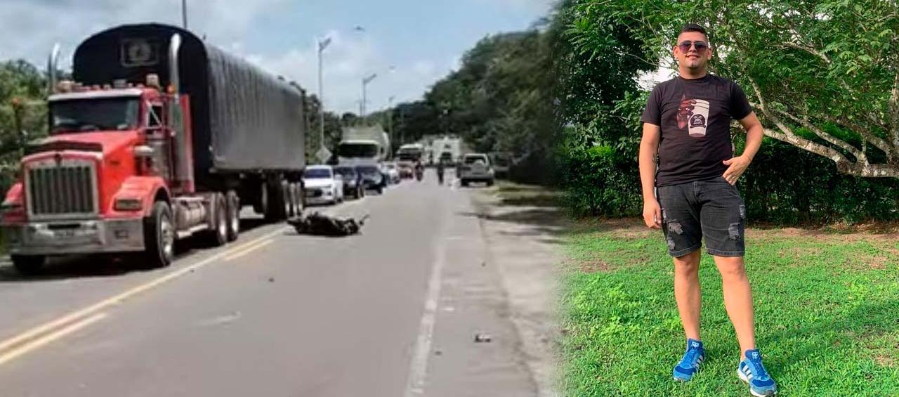 Rafael Sierra murió en accidente de moto