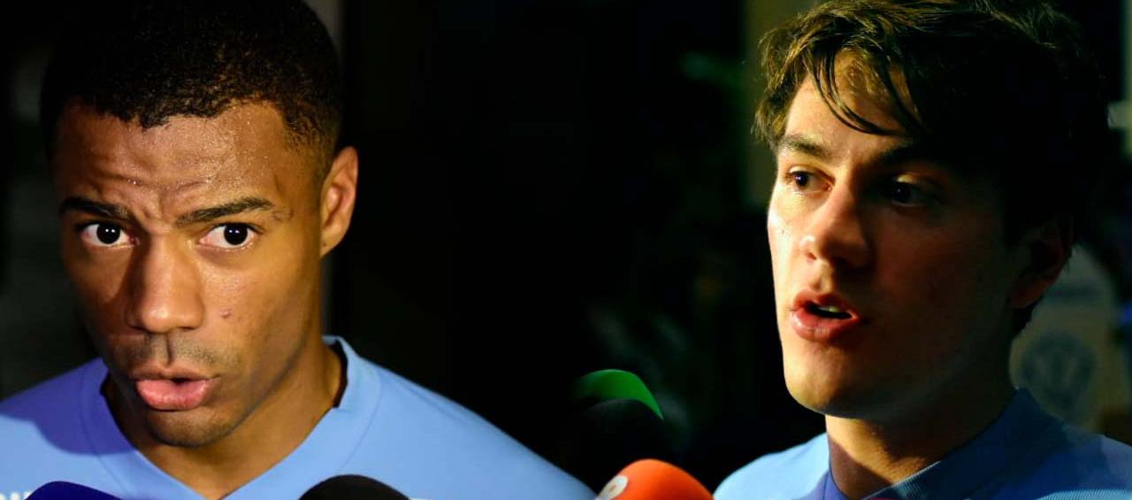 Facundo Pellistri y Nicolás De la Cruz