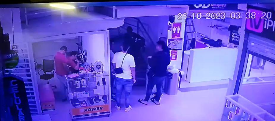 Momentos previos al ataque a bala.