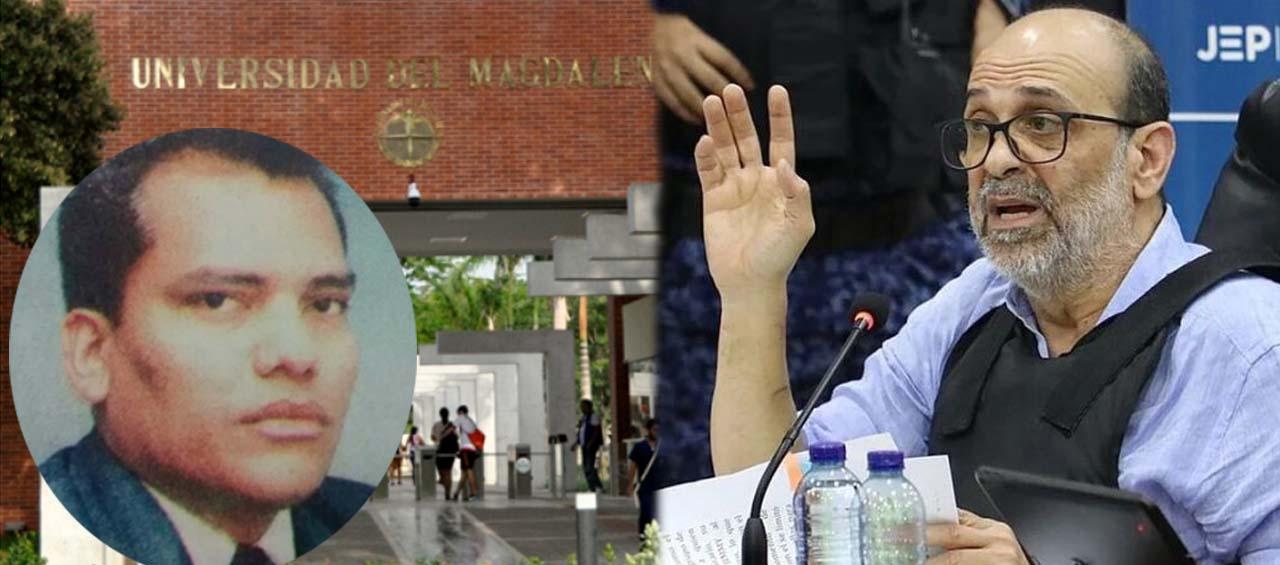 Roque Morelli Zárate y 'Jorge 40'.