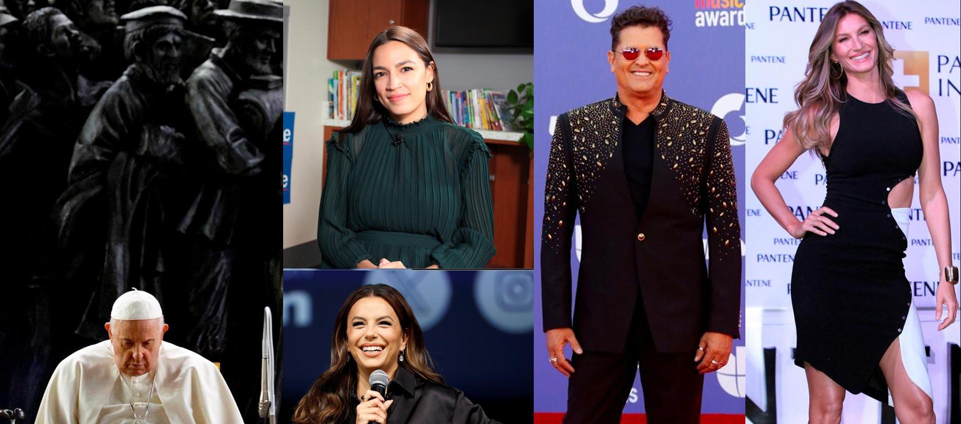 Latinos influyentes con el medio ambiente.