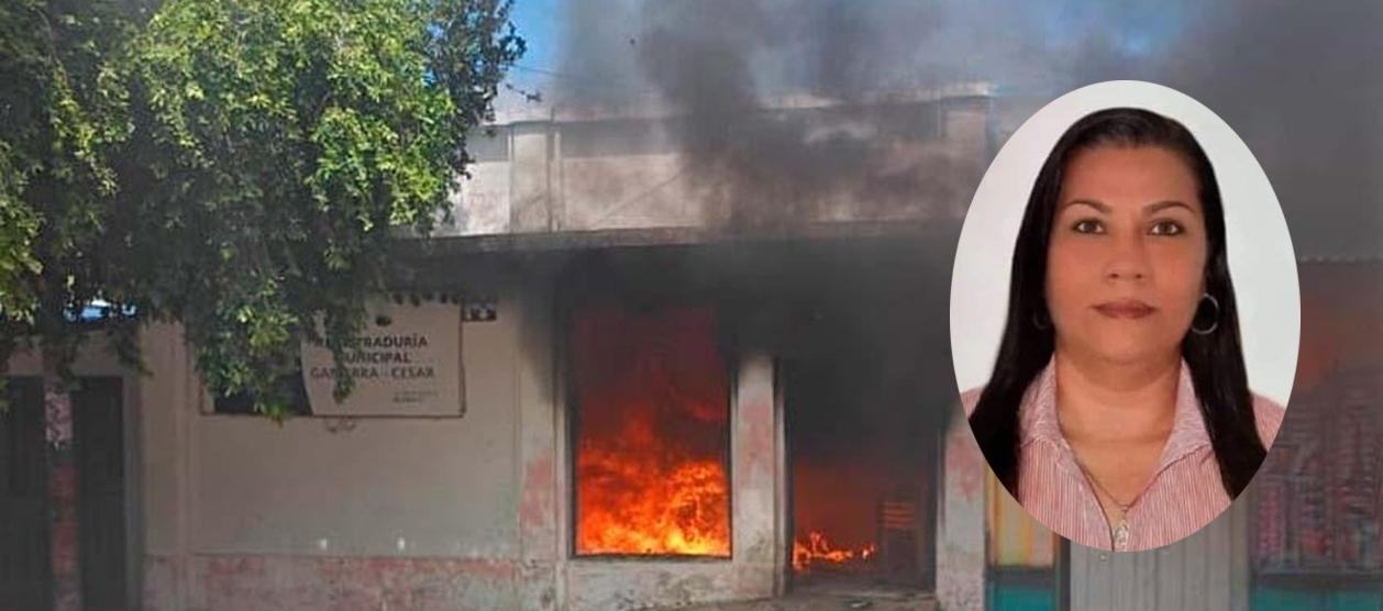  Duperly Arévalo Carrascal, víctima mortal de la asonada contra la Registraduría en Gamarra, Cesar.