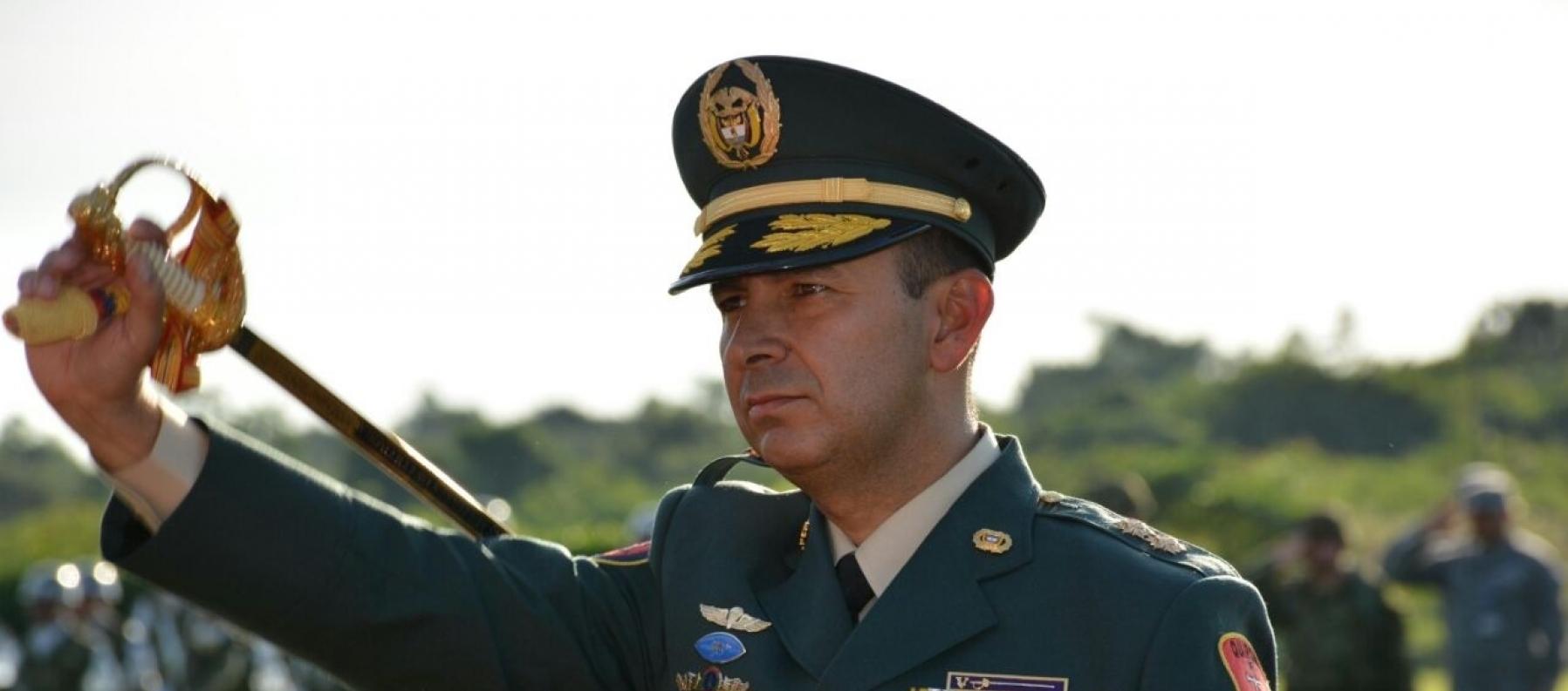 General Álvaro Vicente Pérez Durán se desempeñaba como segundo comandante del Ejército Nacional.