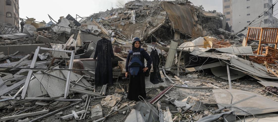 Imagen de los daños en Israel.