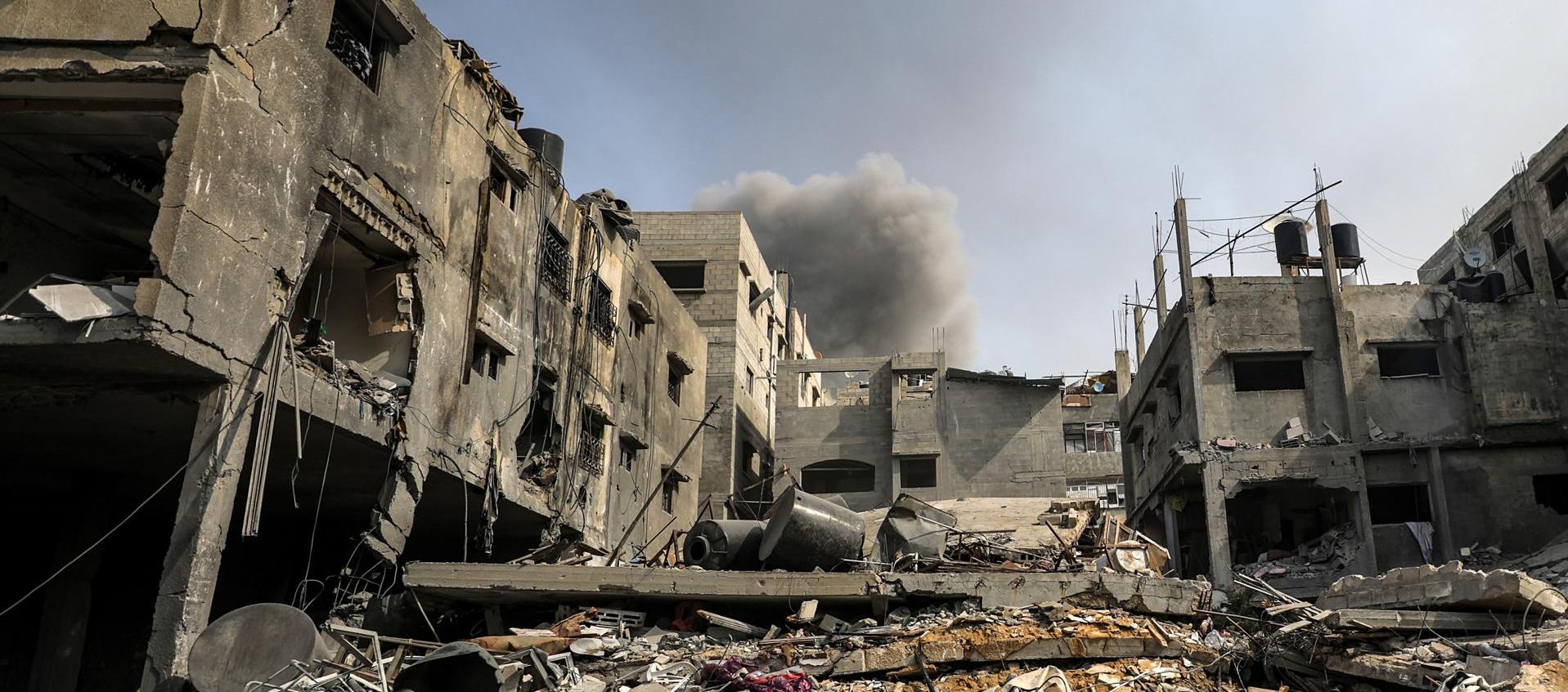 Daños que ha causado la guerra en la Franja de Gaza.