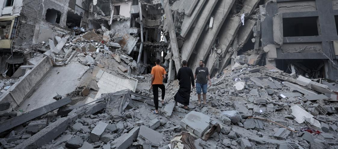 Los daños en Israel.