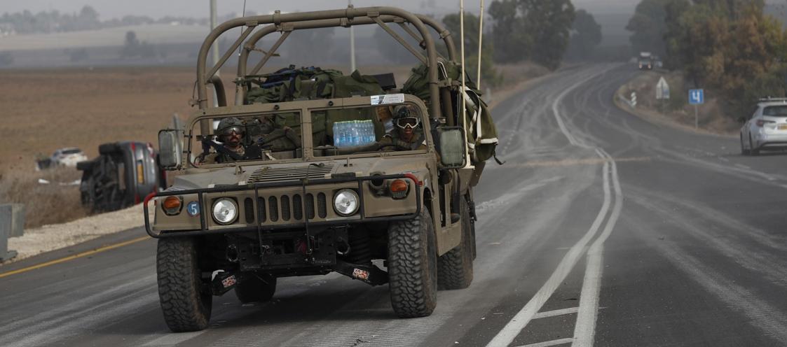 Imagen de los soldados de Israel.