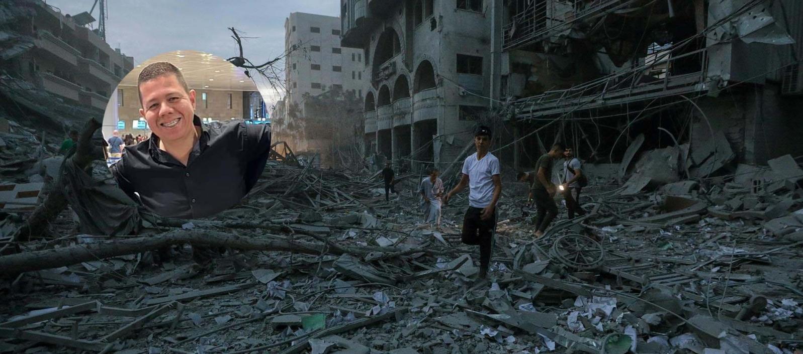 Algunos de los desastres que han dejado los bombardeos de Hamás.