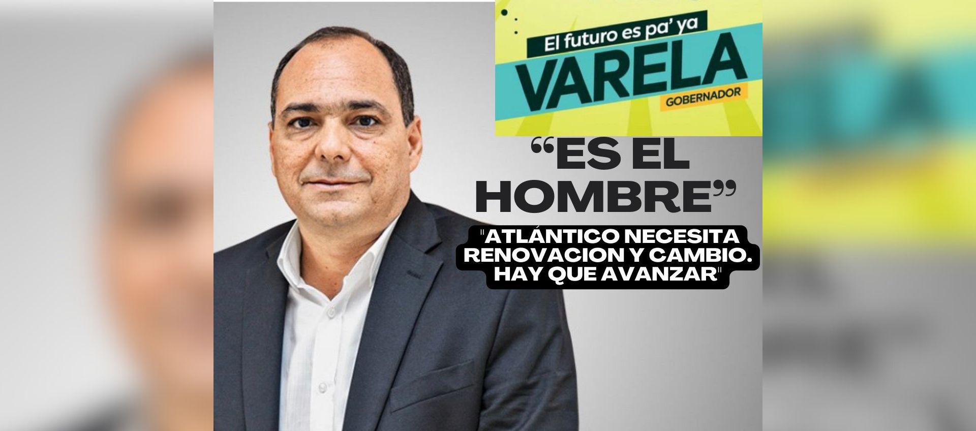 José Antonio Segebre apoya a Alfredo Varela.