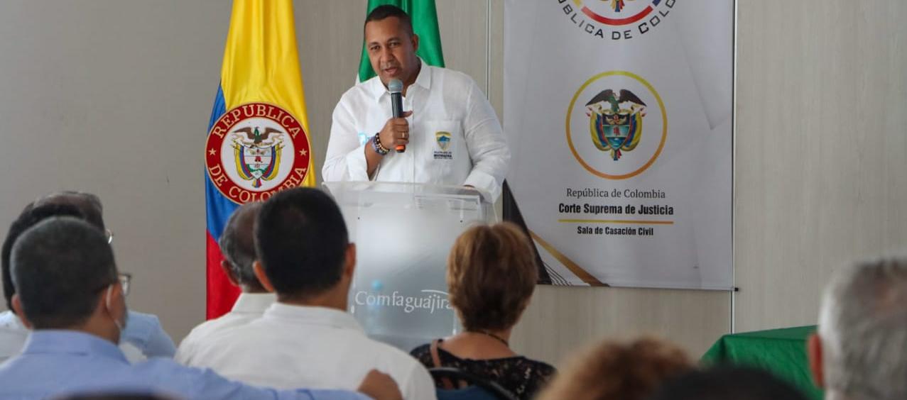 Alcalde de Riohacha, José Ramiro Bermúdez Cotes.