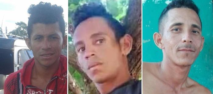 Las víctimas mortales de la masacre. 