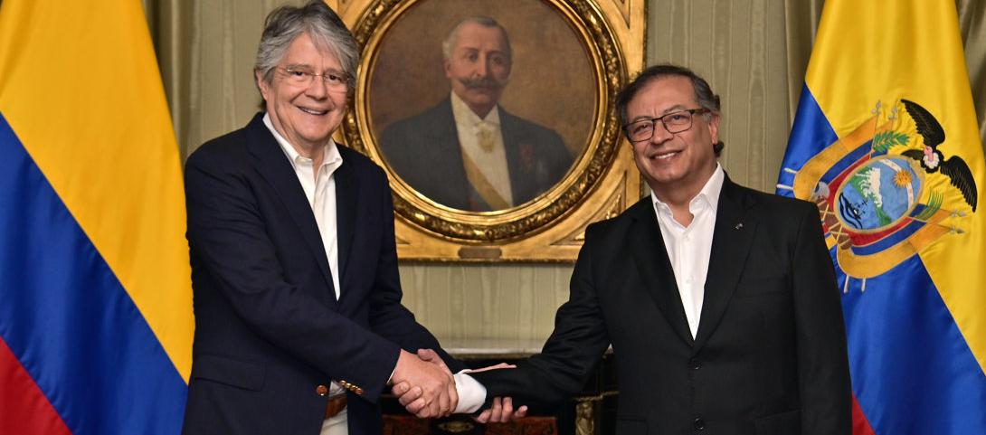 Guillermo Lasso y Gustavo Petro.