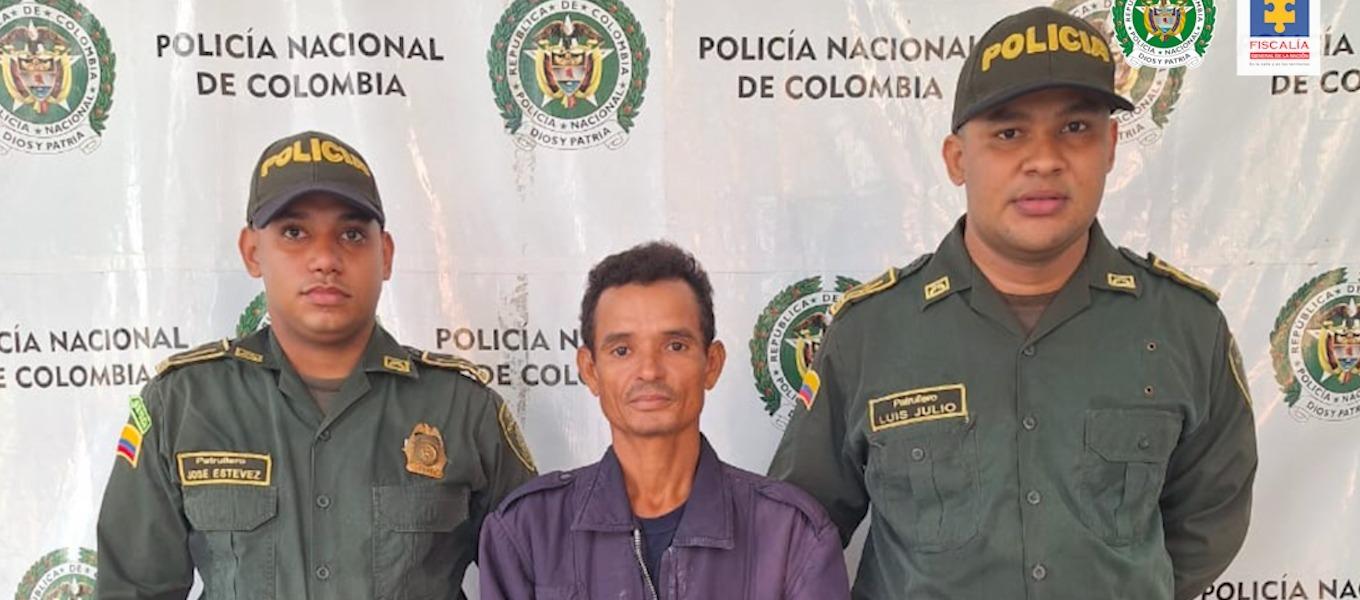 Luis Manuel López Morelo, capturado.