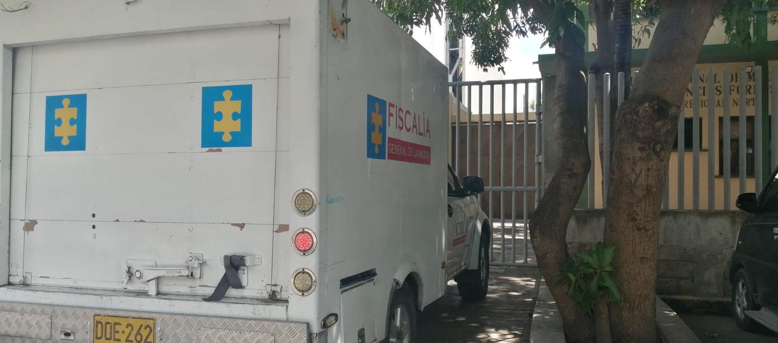 El cuerpo de Luis Carlos Ortiz fue llevado por el CTI a Medicina Legal. 