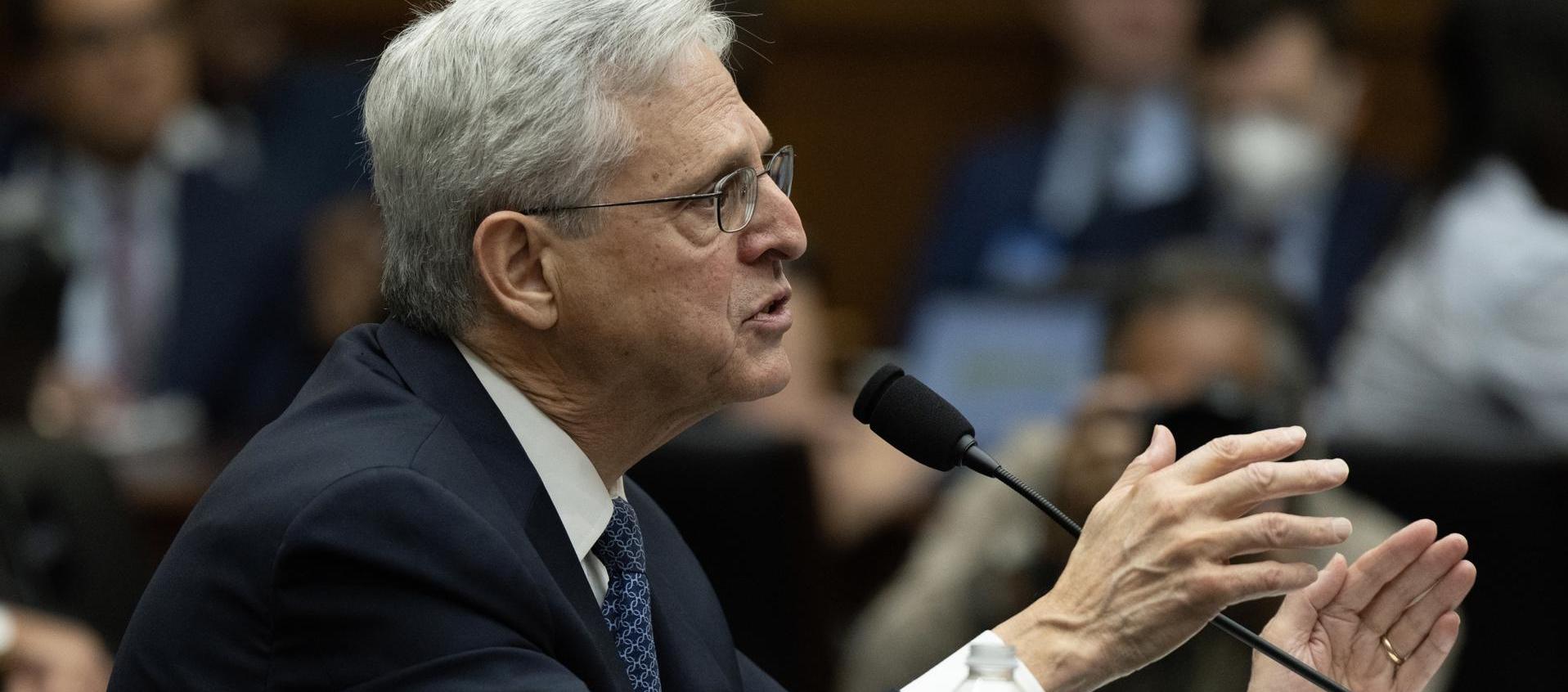 El fiscal general del Estado, Merrick Garland