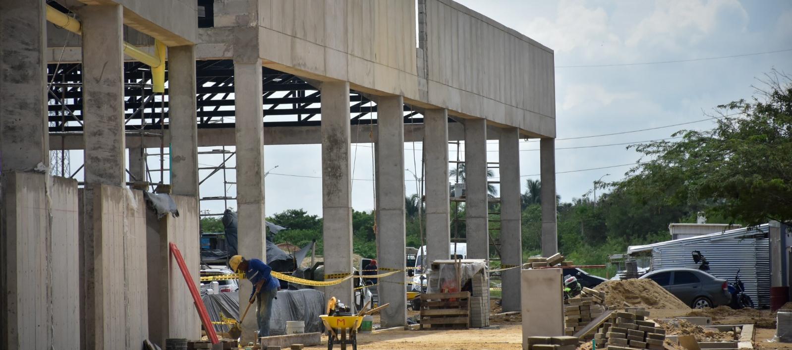 Obras del Mercado del Río.