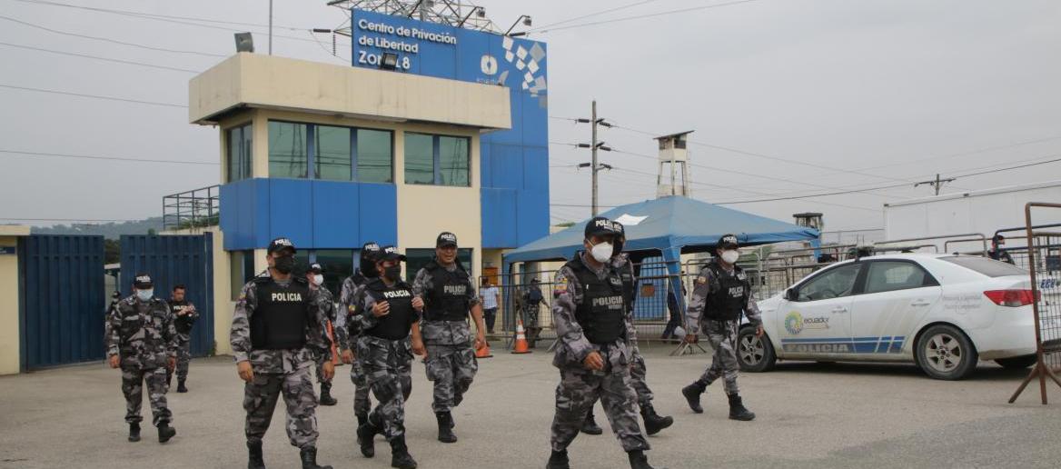 Imagen de archivo de la Penitenciaría del Litoral en Ecuador