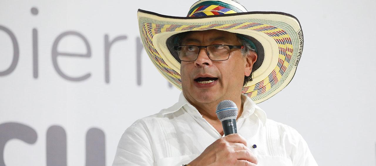 El Presidente de la República, Gustavo Petro.