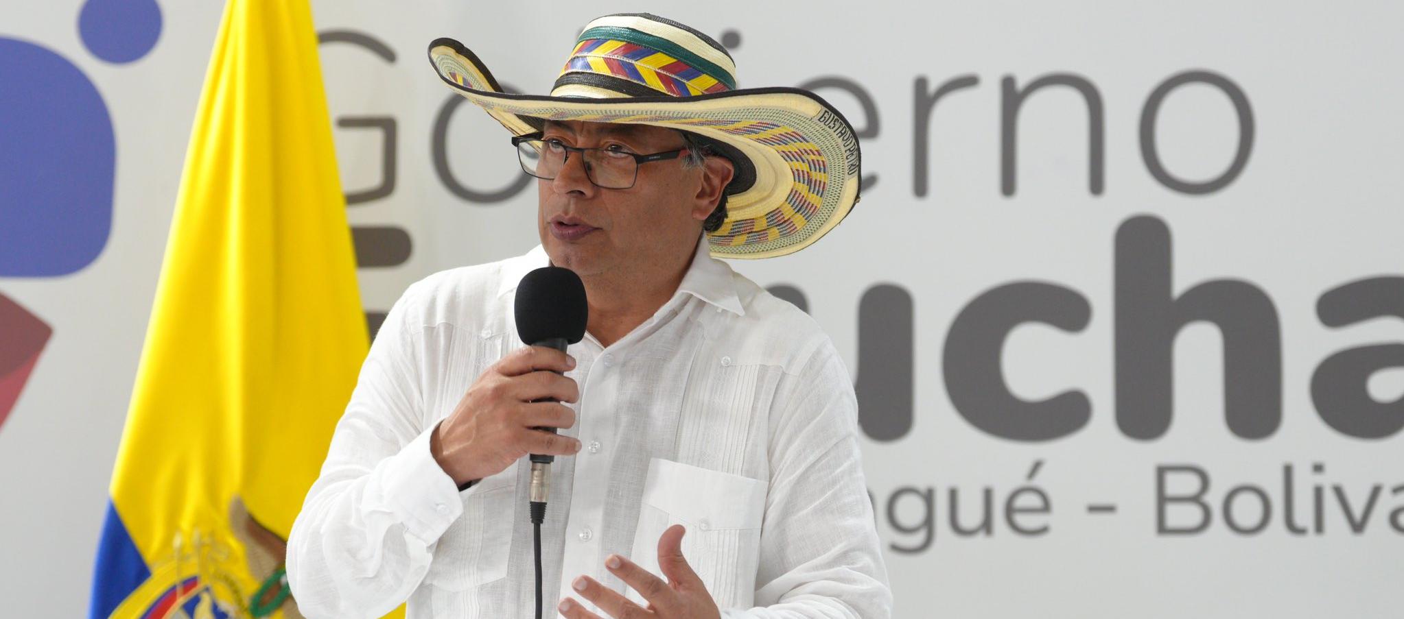 El Presidente de la República, Gustavo Petro.