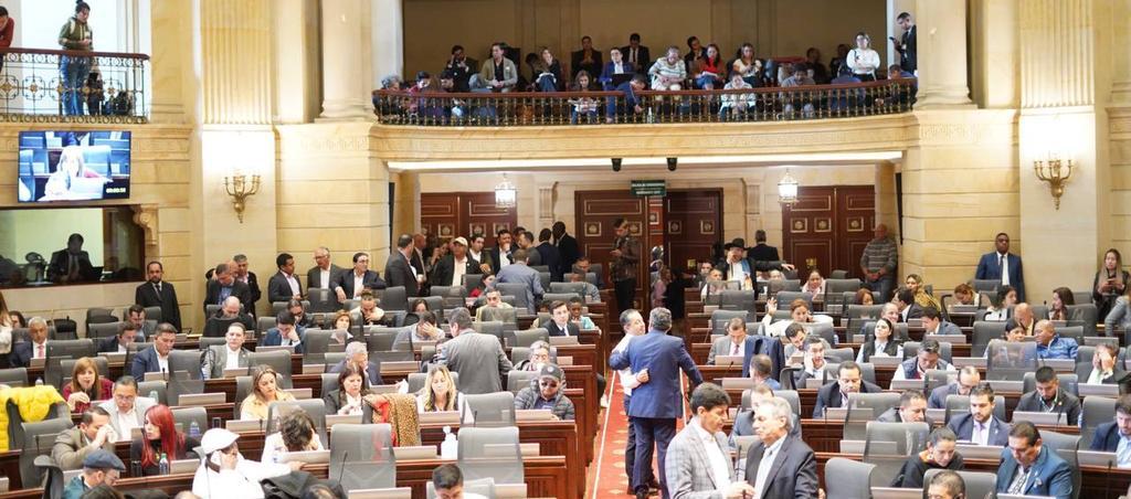 Plenaria de la Cámara de Representantes.